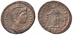 Roman Empire coins ROMANE IMPERIALI - Elena (madre di Costantino I) - AE 3 (Treviri) C. 12; RIC 299 (MI g. 2,86) BB+