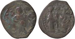 Byzantine coins BIZANTINE - Costantino X e Eudoxia (1059-1067) - Follis Ratto 2021; Sear 1853 (AE g. 6,7) MB