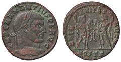 Roman Empire coins ROMANE IMPERIALI - Massenzio (306-312) - Follis (Ostia) C. 5 (MI g. 5,97) BB/BB+