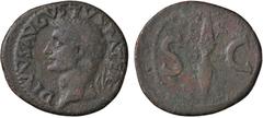 Roman Empire coins ROMANE IMPERIALI - Augusto (27 a.C.-14 d.C.) - Dupondio C. 249 (AE g. 10,12) BB/qBB