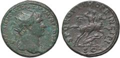 Roman Empire coins ROMANE IMPERIALI - Traiano (98-117) - Dupondio C. 506 (AE g. 12,39) BB-SPL