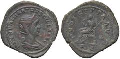 Roman Empire coins ROMANE IMPERIALI - Erennia Etruscilla (moglie di Traiano Decio) - Sesterzio C. 22 (AE g. 20,38) Bella patina verde - Ex asta Nummus et Ars n. 29 del 1999 qSPL Bella patina verde - E