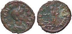 Roman Empire coins ROMANE IMPERIALI - Severina (moglie di Aureliano) - Asse C. 9; RIC 316/7 (AE g. 8,29) BB/BB+
