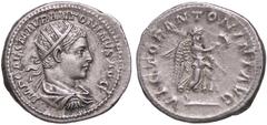 Roman Empire coins ROMANE IMPERIALI - Elagabalo (218-222) - Antoniniano C. 291; RIC 155 (AG g. 5,12) SPL/qSPL