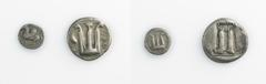 Monete della Magna Grecia - Bruttium - Magna Graecia coins Crotone - Statere databile al periodo 510-480 a.C. - gr. 7,95 - Proveniente dall’asta Christie’s, Roma 14-15 novembre 1989, n. 27 - In lotto 