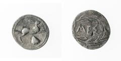 Monete della Magna Grecia - Sicilia - Magna Graecia coins Messana - Litra databile al 420-413 a.C. - gr. 0,69 (SNG Ans. n. 189) (Caltabiano n. 570) - argento