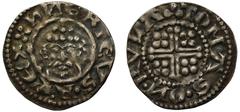 BRITISH John (1199-1216), silver Penny, short cross type, in the name of his Father, Rhuddlan Mint Wales (1190-1215), group I class ii, moneyer Tomas, facing crowned head with linear collar, hand hold
