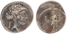 Roman coins Pomponia Denier (Rome) R/ Thalie, muse de la comédie Argent - 3,87 grs - 17,5 mm RSC.11 TTB+ RR Un rare et très beau denier avec quelques infimes rayures. Frappe décentrée au revers. Oxyda