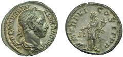 ROME - Empire ALEJANDRO SEVERO. Denario. (AR. 3,53gr/19mm). 227 dC Roma. (RIC 64). Anv: Busto laureado y drapeado de Alejandro Severo a la derecha, alrededor de la leyenda: IMP CM AVR SEV ALEXAND AVG.