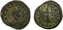 Roman coins ROMA Imperio - Caro (282-283 dC). Antoniniano. Ticinum. a/ IMP CARVS P F AVG. r/ PAX EXERCITI (RIC 75). 3,3 g. 60