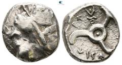 Greek Dynasts of Lycia. Uncertain mint. Perikles 380-360 BC. 1/3 Stater AR 14 mm., 2.98 g. nearly very fine