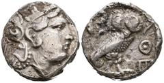 Münzen Antike Attika Athen Griechen. Tetradrachme, 338-329 BC. 16,20g BMC 158 ss/vz
