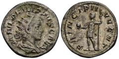 Antike Philippus I. Arabs 244-249 Römisches Reich - Kaiserzeit. Antoninian, 244-246. Rom 3,65g RIC IV Philip I 218