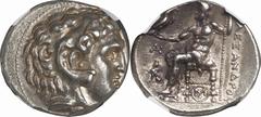 Ancient Coin Ancient Coin. NGC Ch XF Strike:3/5 Surface:3/5. VF/EF. BC336〜323. Silver. 4 Tetradrachm. Ancient-Greece Kingdom of Macedon Alexander III Heracles / Zeus Silver Tetradrachm