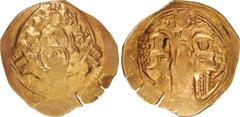 Ancient Coin Ancient. NGC Ch. EF. Gold. ヒュペルピュロン(ヒュペルピュロン). Byzantine Empire Andronicus II & Michael IX Gold Hyperpyron. 3.30g. approx25.00mm