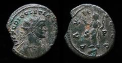 Pickering Romano-Britannic Collection CARAUSIAN REVOLT: Diocletian (284-305), AE antoninianus. “C” mint (Camulodunum/Clausentum), 4.03g, 23mm. Rare. Obv: IMP C DIOCLETIANVS P AVG, radiate and cuirasse