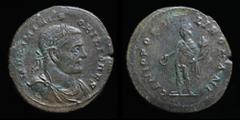 Pickering Romano-Britannic Collection LONDON TETRARCHIC: Maximinus II Daia as Caesar (305-307), AE follis. London, 8.81g, 29mm. Obv: MAXIMINVS NOBILI CAES; Laureate, draped, and cuirassed bust right. 
