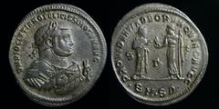 Roman Imperial Diocletian as Senior Augustus (“abdication issue”), AE follis issued 305 - 306. Serdica (3rd off.), 9.89g, 28.5mm. Obv: D N DIOCLETIANO FELICISSIMO SEN AVG; Laureate bust r., wearing im