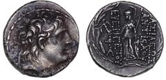 Ancient coins Ancient coins Greece The Hellenistic Monarchies Seleucid Kingdom Ancient Greece, Seleukid Empire, Antiochos VII, 138-129 BC, Tetradrachm, Antioch, 16.63 g, SNG Cop 316. VF Ex. BR 1923/50