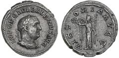 Ancient coins Ancient coins Roman Empire Roman Empire, Balbinus, 238, Denarius, Rome, VICTORIA AVGG, 3.57 g, RIC 8, RSC 27 VF