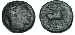 Ancient coins Greece The Hellenistic Monarchies Macedonian Kingdom Ancient Greece, Macedonian Kingdom, Philippos II, 359-336 BC, AE 16, SNG ANS 871 F
