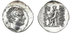 Ancient coins Greece The Hellenistic Monarchies Seleucid Kingdom Ancients Greece, Seleukid Empire, Antiochos IV Epiphanes. 175-164 BC. Antioch on the Orontes, Drachm, SC 1403, HGC 9, 626. 3,98 g, ligh