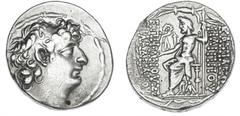 Ancient coins Greece The Hellenistic Monarchies Seleucid Kingdom Ancient Greece, Seleukid Kingdom, Philip I Philadelphos ca 93-83 BC, Antioch, Tetradrachm, SNG Spaer 2800, 15,69 g. VF