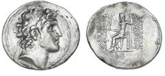 Ancient coins Greece The Hellenistic Monarchies Seleucid Kingdom Ancient Greece, Seleukid Kingdom, Alexander I Theopator Euergetes, 150-145 BC. Tetradrachm, Antioch, ΒΑΣΙΛΕΩΣ ΑΛΕΞΑΝΔΡΟΥ ΘΕΟΠΑΤΟΡΟΣ ΕΥΕ