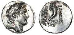 Ancient coins Greece The Hellenistic Monarchies Seleucid Kingdom Ancient Greece, Seleukid Kings of Syria, Antioch ad Orontem, Demetrios I, 162-150 BC, SC 1642, 4.13 g, lightly cleaned, VF