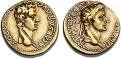The J.E. Berthelsen Collection of Ancient Coins Ancient coins Roman Empire Gaius Julius Caesar Augustus Germanicus Caligula, 37 – 41 AD, Aureus, Lugdunum (Lyon), 37-38 AD, Calicó 331 (R3), RIC 9, 7.79
