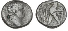 Ancient coins Ancient coins Roman Empire Roman Empire, Titus under Vespasian, 69-79 AD, Antioch, Tetradrachm, year 3 = 70-71 AD, Head of Titus / Eagle, RPC 1967, 13.37 g. This specimen is listed in RP