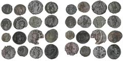 Ancient coins Rome - Collections Roman Empire, coll. of coins from Gallienus, Claudius II, Tetricus, Constantinus I, Constantinus II, Constantius II, Constans, Gratianus, Magnus Maximus, Theodosius II