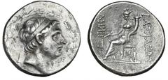Ancient coins Greece The Hellenistic Monarchies Seleucid Kingdom Ancient Greece, Seleukid Empire, Demetrios I Soter, 162–150 BC, Tetradrachm, Antioch, 15.95 g, SC 1638 VF