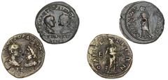 Ancient coins Roman Empire Roman Empire, Gordian III, 238-244, Moesia, Odessus, Pentassarion, 12.48, RPC VII.2, 1505, Gordian III and Tranquillina, Thrakien, Anchialus, Pentassarion, 13.34 g, RPC VII.