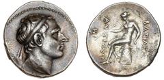 Ancient coins Ancient coins Greece The Hellenistic Monarchies Seleucid Kingdom Ancient Greece, Seleukid Empire, Antiochos III 'the Great'. 222-187 BC, Tetradrachm, Mesopotamia, 16.61 g, SC 1133.4b, Ra