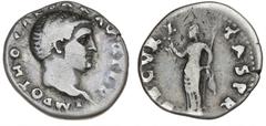 Ancient coins Ancient coins Roman Empire Roman Empire, Otho, 69, Denarius, Rome, SECVRITAS PR, 3.11 g, RIC 10 (R 3) VF-F