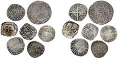 World coins Collections Small collection of medieval coins, incl. England, Edward I, 1272-1307, Penny, Regensburg. Otto III, 1290-1312, Pfennig, Schwäbisch Hall, Heller. (7)