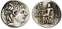 Ancient coins Greece The Hellenistic Monarchies Seleucid Kingdom Ancient Greece, Seleukid Empire Alexander II, 128-123 BC, Tetradrachm, Antioch, 16.10 g, SC. 2219.2e VF