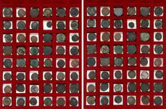 Ancient coins Rome - Collections Roman Empire, coll. of coins from Maximian, Galerius, Constantius I, Maxentius, Maximinus II, Licinius I, Licinius II, Constantin I, in total 48 pc