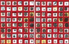 Ancient coins Greece - Collections Ancient Greece, coll. of silver and bronze coins from, among others, Thrace, Macedonia, Thessalia, Corcyra, Lycia, Euboea, Cappadocia, in total 48 stk.