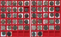 Ancient coins Rome - Collections Roman Empire, coll. of provincial coins from Philippus I, Otacilia Severa, Philippus II, Trajan Decius, Herennia Etruscilla, Trebonianus Gallus, Volusian, Valerian I, 