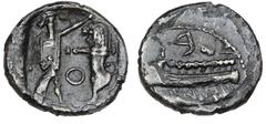 Ancient coins Ancient coins Greece The East Judaea Ancient Greece, Judaea, Samaria, Obol, c. 375–333 BC, Persian king fighting lion / Galley, cf. Meshorer- Qedar 22, 199–201, 0.83 g VF-F