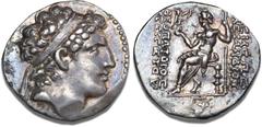 Coins - Ancient coins - Greece - The Hellenistic Monarchies - Seleucid Kingdom Seleucid Kingdom of Syria, Alexander Balas, 152 - 145 BC, Tetradrachm, Seleukeia on the Tigris, Le Rider, Suse 312, Hough