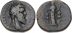 Coins - Ancient coins - Roman Empire Didius Julianus, 193 AD, Sestertius, Rome, RIC 14, C 3 - scratch on neck F