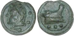 Ancient Coins Coins - Ancient coins - Roman Republic Aes Grave, Anonymous Quadrans, 225 - 217 BC, Rome, Libral standard, Cr. 35/4, Syd. 75, 63.31 g Cr 35 VF