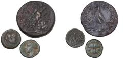 Ancient coins Ancient coins Greece The Hellenistic Monarchies Ptolemaic Kingdom of Egypt Ancient Greece, Ptolemaic Kingdom, Ptolemaios IV Philopater, 221–205, Alexandria, AE 38, 40.33 g; other Ptoloma