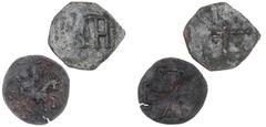 World coins World coins Bulgaria Bulgaria, Todor Svetoslav, 1300-1322, Trachy, 0.72 g; Ivan Sisman, 1371-1395, Trachy, 1.20 g. (2)