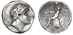 Ancient coins Ancient coins Greece The Hellenistic Monarchies Seleucid Kingdom Ancient Greece, Seleucid Empire, Antiochos I Soter, 281-261 BC, Tetradrachm, Seleukia on Tigris, 16.26 g, SNG Cop 56 VF-F