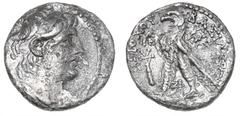 Ancient coins Ancient coins Greece The Hellenistic Monarchies Seleucid Kingdom Ancient Greece, Seleucid Empire, Antiochos VII, 138-129 BC, Didrachm, Tyre, 6.28 g, SC 2110.11 F