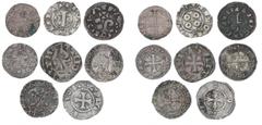 World coins France France, Vienne, Charles III, 1422-1440, Liard, D. 2505, Rodez, Hugo II, 1208-1210, Denier, D. 1171, Toulous, Raymond V-VII, 1148-1245, Denier, D. 1228, Languedoc, Comté de Melgueil,